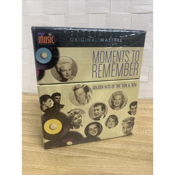 My Music Moments To Remember Original Masters Golden Hits 50'S & 60'S Sealed - Picture 1 of 5